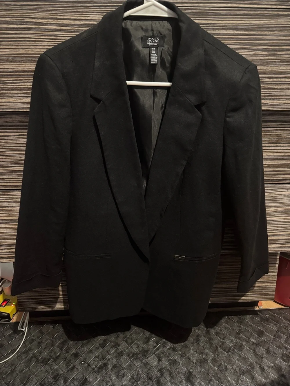 Jones New York Black womsnsnTailored dress Blazer